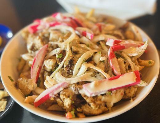 Chicken Shawerma Fries