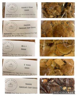 Mama Miya's Bake Shop-Kylie cookies at the HGEA grinds 7.20.22. Get da PBJ,S'mores, & Reverse choc!