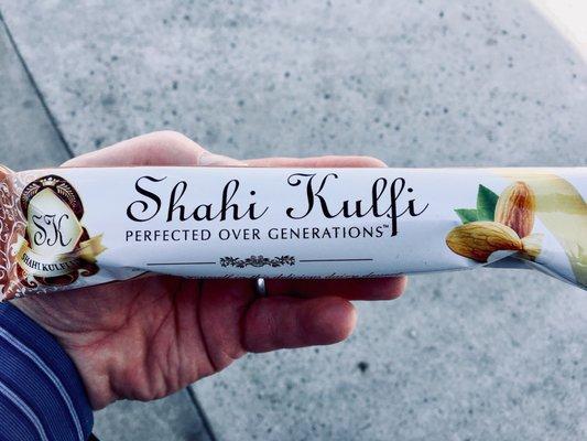 Almond Kulfi  Yum!  Might be the Best