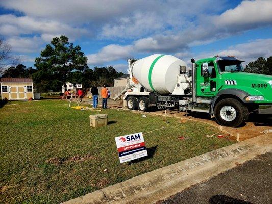 Sam The Concrete Man South Georgia