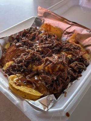 Brisket nachos