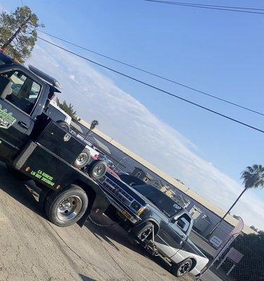 Transporting this Chevy s10 from Lindsay ca to woodlake ca.