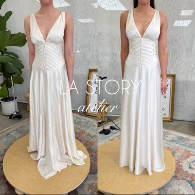 Hemming
Taking in sides