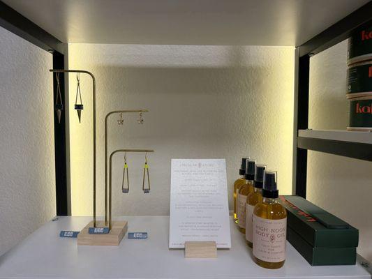 Wellness and gifts available