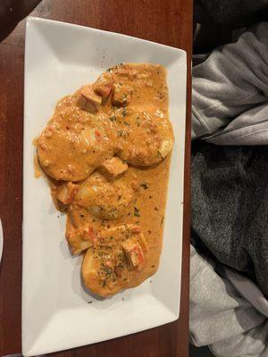 Lobster ravioli