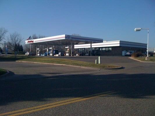 Holiday gas station