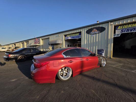 Aired out after getting new tires