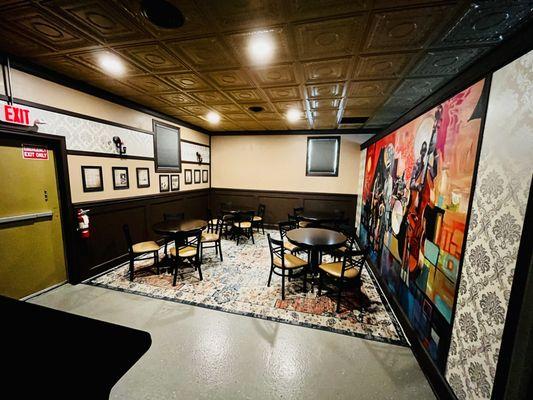 Newly improved back room