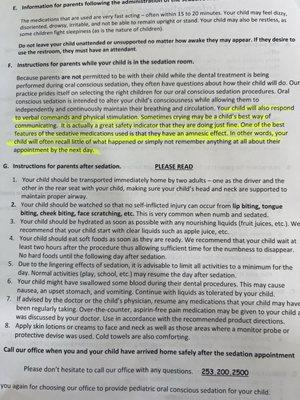 If they are crying they are in serious pain or something else NOT GOOD is going on back there ESPECIALLY AFTER GIVING BENADRYL AND VERSED.
