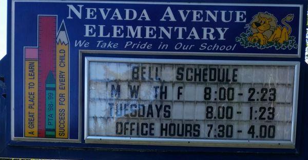 Nevada Ave Elementary School