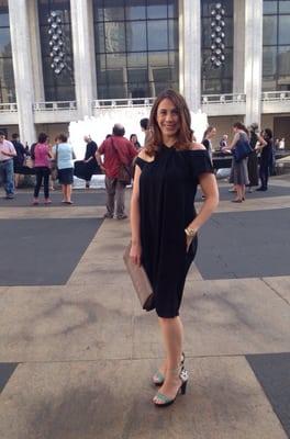 Me at Lincoln Center.