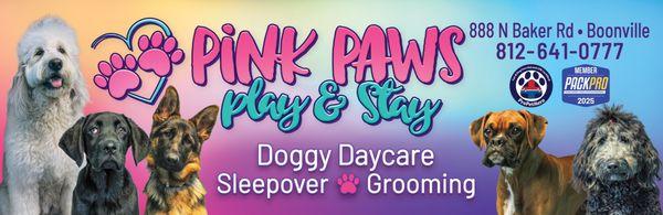 Pink Paws Play and Stay