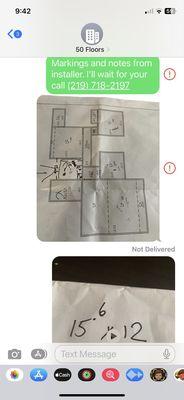 This shows what the salesman failed to include in his quote.