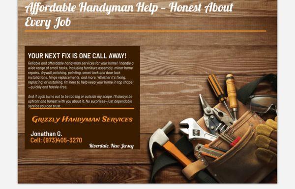 Grizzly Handyman Services