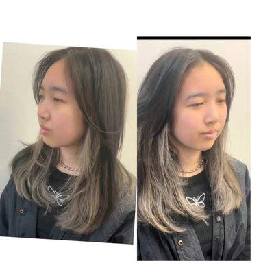 Hair color ash blonde