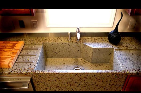 Antique Glass terrazzo