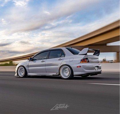 2008 Evo from red to 3M Space Grey