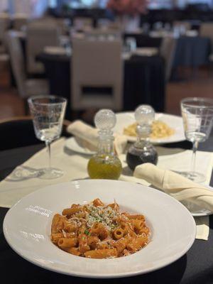 Spicy Calabrian sausage rigatoni