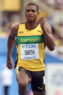 Coach Smith competing in the decathlon at the 2011 World Championships in Daegu, South Korea.