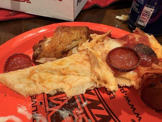 No Saudi and rubbery chicken wings every