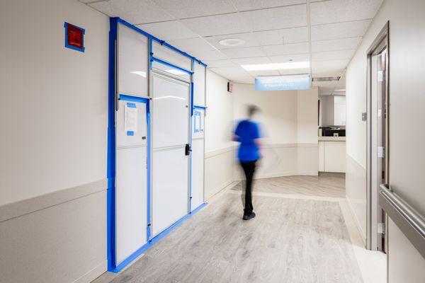 Martel Construction excels in occupied construction such as hospitals, airports, education campuses, and commercial buildings.