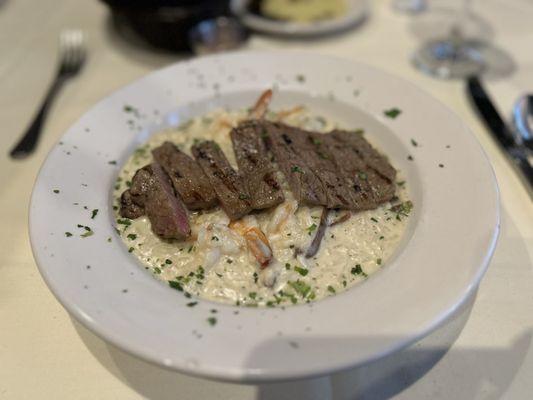 Steak and Mushroom Risotto