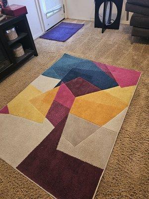 Cleaned my rug beautifully