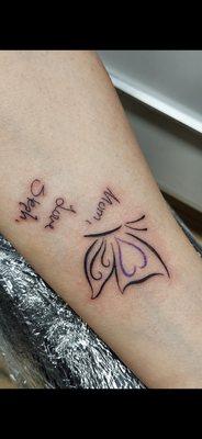 Love my tattoo! It was exactly what I wanted. Kevin is awesome!