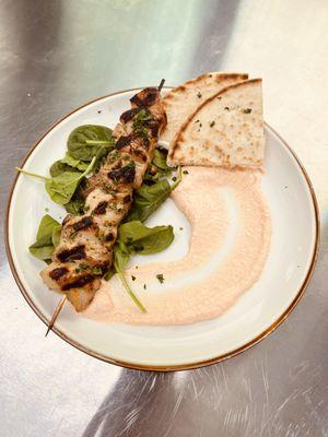 Chicken Souvlaki Appetizer