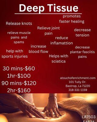 Deep Tissue Massage