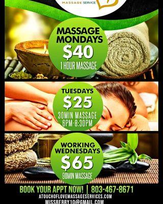 Massage Deals