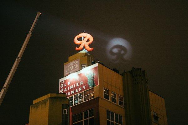 We are located in the Old Rainier Brewery Building