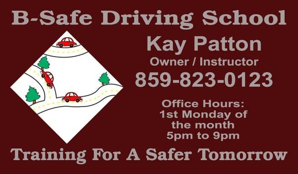 B -Safe Driving School