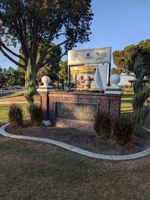 New River School Park in the City of Norwalk