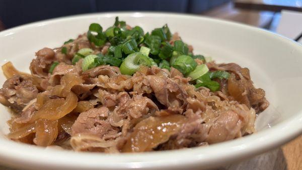 Gyudon beef is addictive