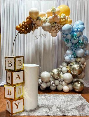 #babyballoonhoop