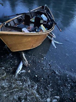 Kenai river drifting