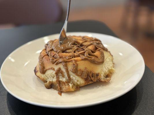Cinnamon Roll - In-house Cashew Butter