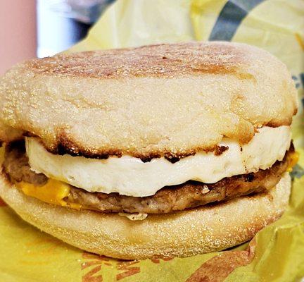 Sausage Mcmuffin with Egg