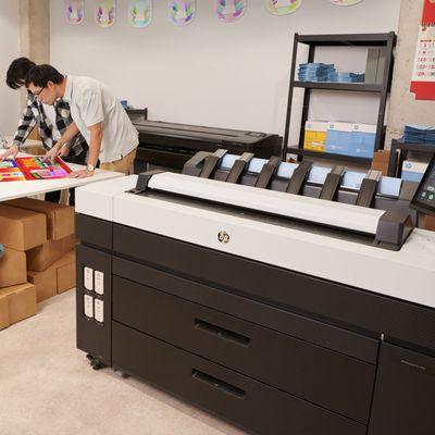 The HP XL-3800 is an innovative printing platform that allows you to print 6 large sheets per minute.