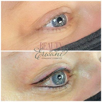 Classic top and bottom eyeliner