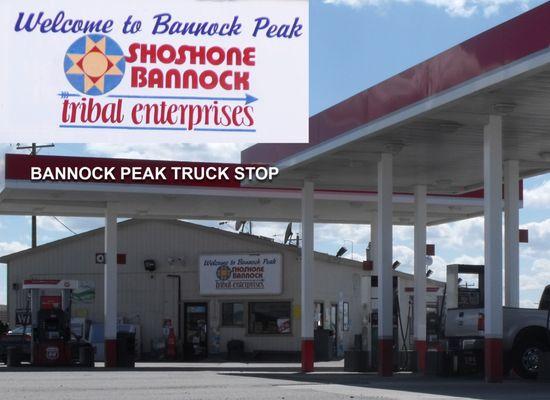 Welcome to Bannock Peak, avoid traffic in Pocatello and there is plenty of room for large trucks, campers, RVs and trailers.