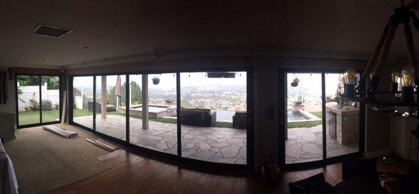 Three custom size Fleetwood doors installed by Bigger View.