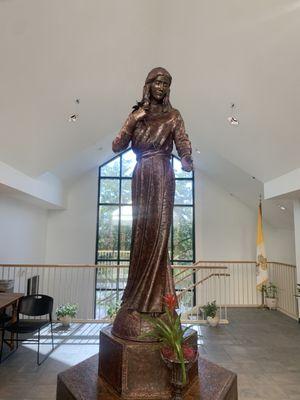 Our Lady of the Lake... Mary, the mother of Jesus.