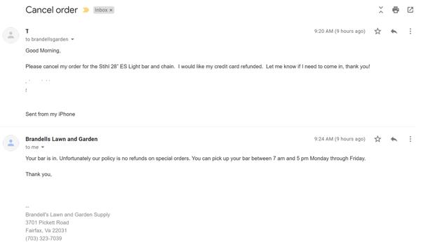 Brandell's Lawn & Garden Service