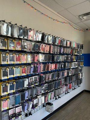 We keep a variety of new iPhone and Samsung cases in stock that offer great protection and modern taste!
