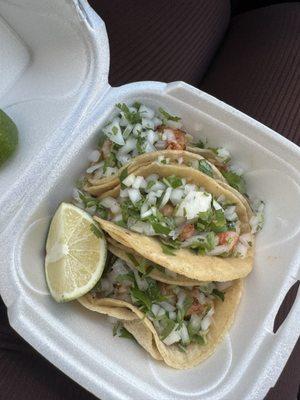 Shrimp tacos