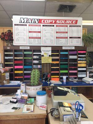 Services provides - they also ship with FedEx and have a notary.