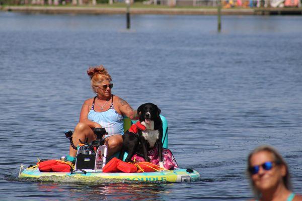 Rudy loves the Homosassa River on a GoBoat
