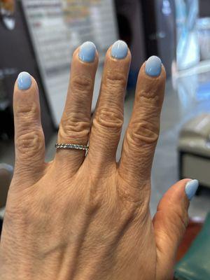 My nails are so pretty today!!